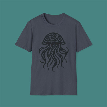Tribal Tattoo Jellyfish Unisex T-Shirt