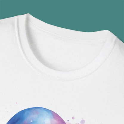 Watercolor Splash Jellyfish Unisex T-Shirt