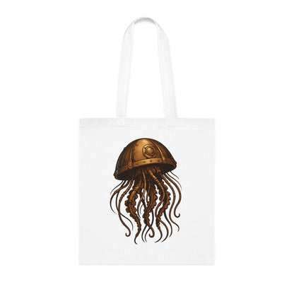 Steampunk Mechanical Jellyfish Tote Bag