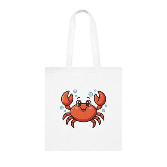 Cartoon Cute Crab Tote Bag