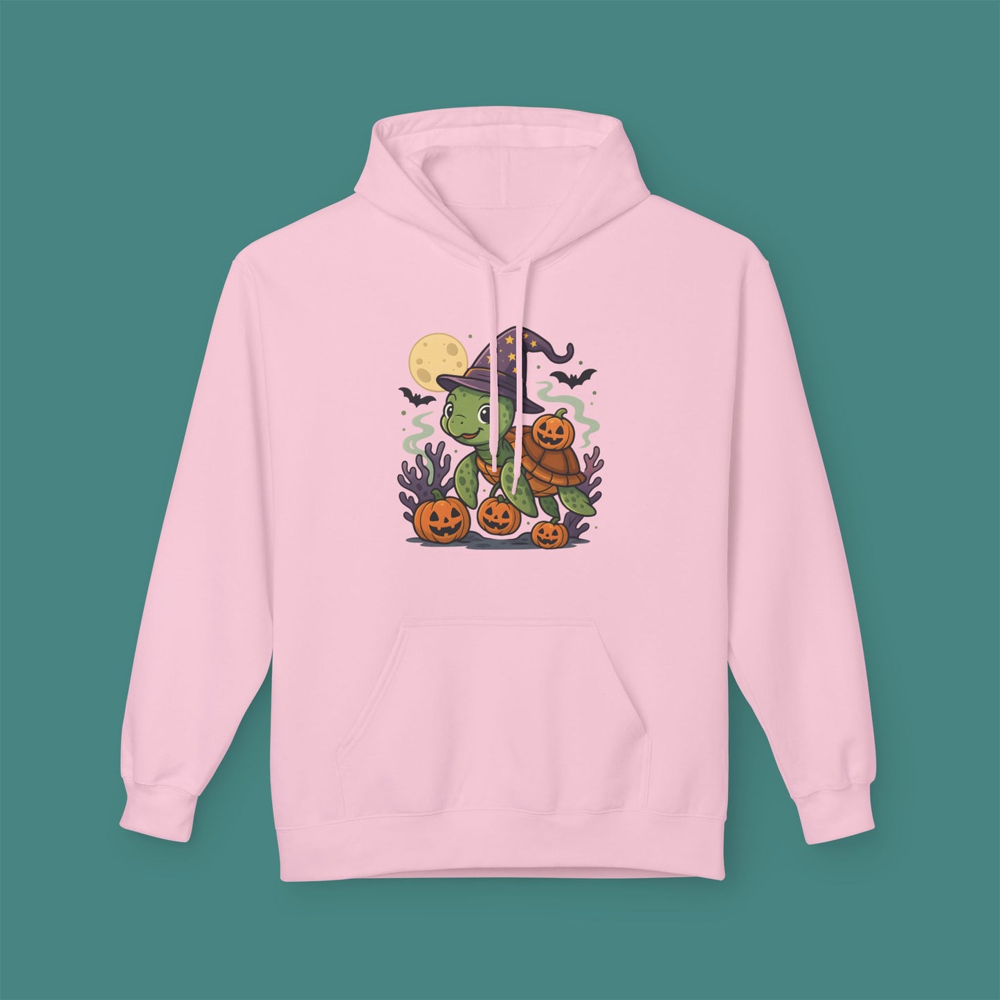 Halloween Turtle Fleece Unisex Hoodie