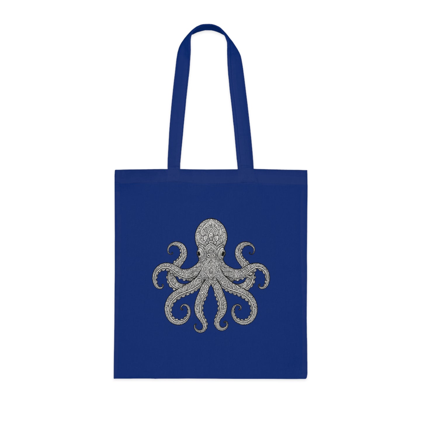 Intricate Mandala Octopus Tote Bag