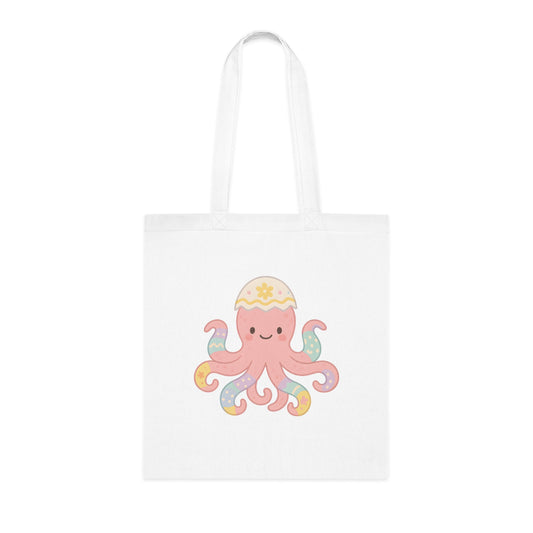 Easter Octopus Tote Bag