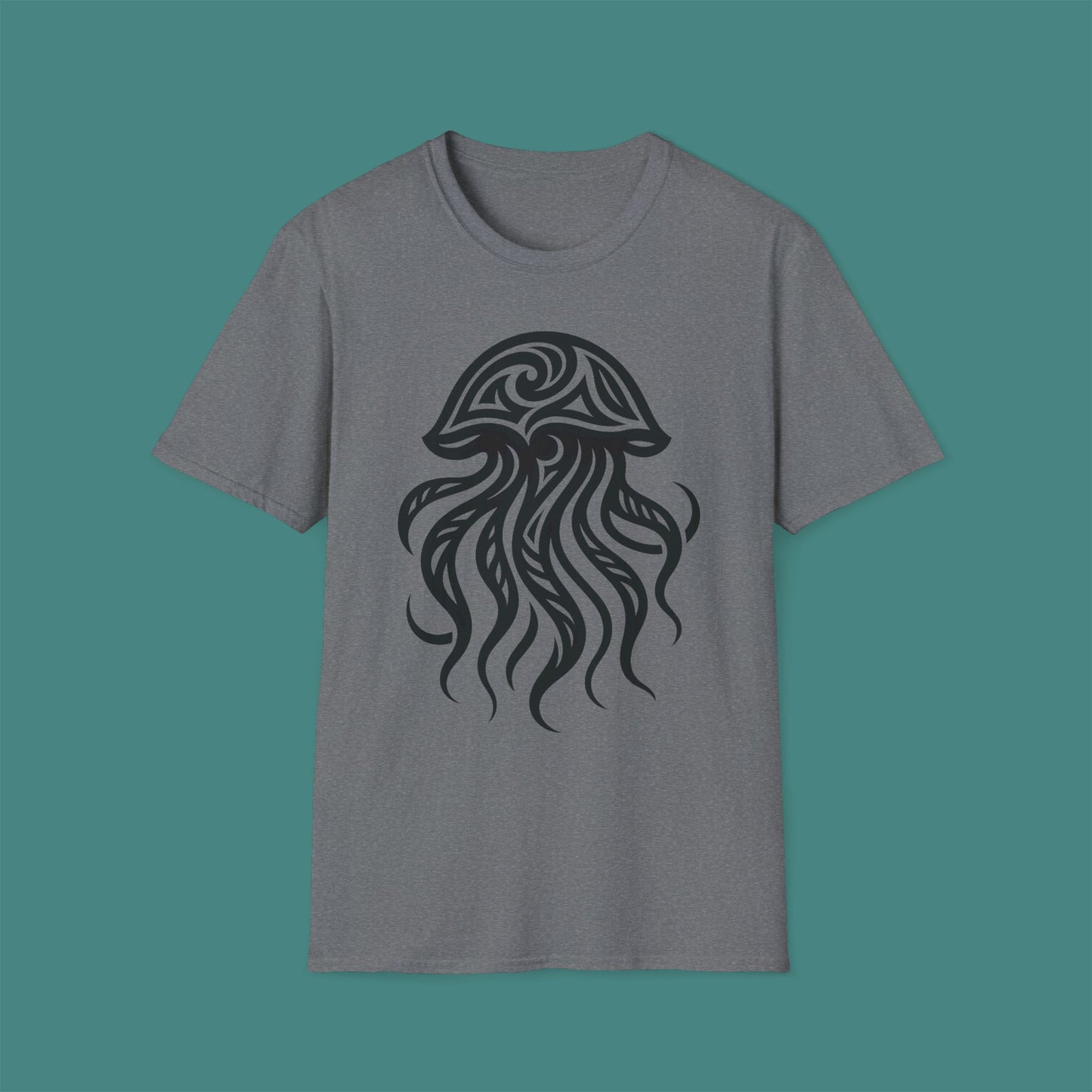 Tribal Tattoo Jellyfish Unisex T-Shirt