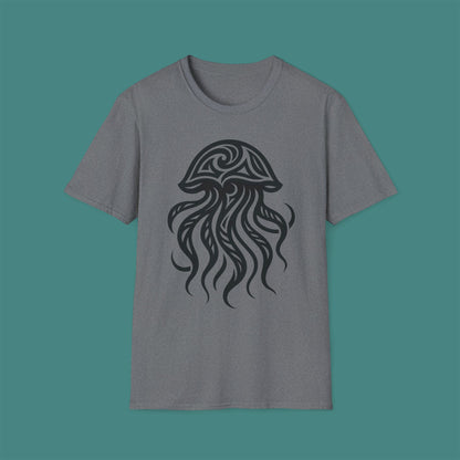 Tribal Tattoo Jellyfish Unisex T-Shirt