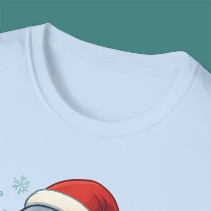 Christmas Dolphin Unisex T-Shirt