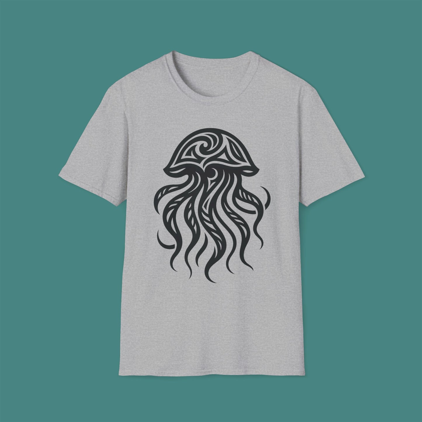 Tribal Tattoo Jellyfish Unisex T-Shirt