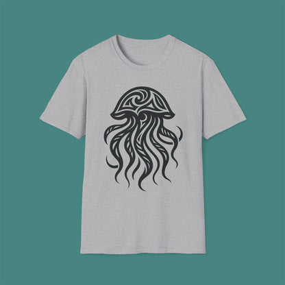 Tribal Tattoo Jellyfish Unisex T-Shirt