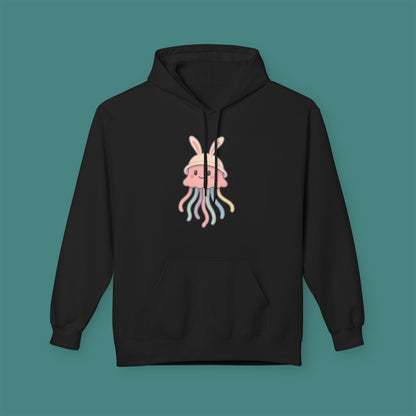 Easter Jellyfish Fleece Unisex Hoodie