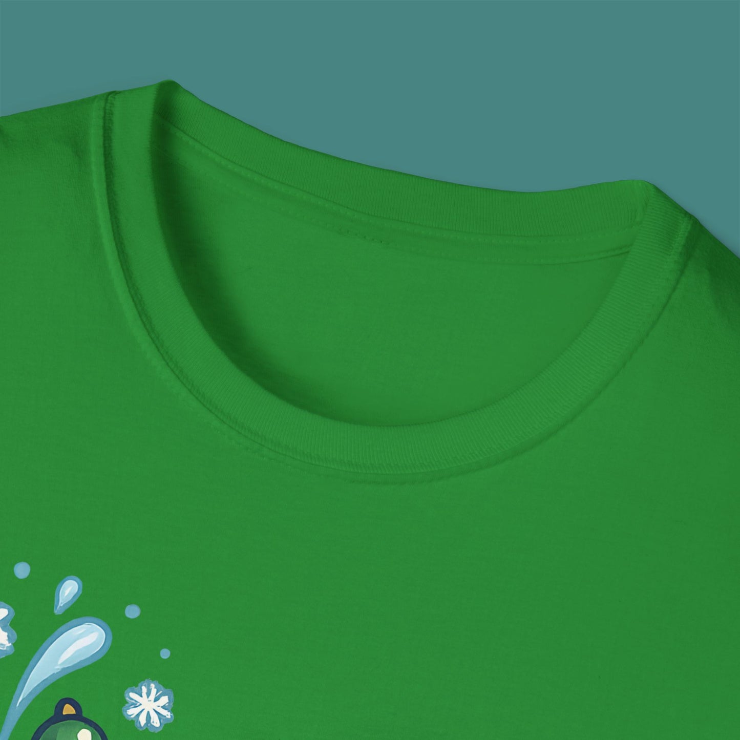Christmas Whale Unisex T-Shirt