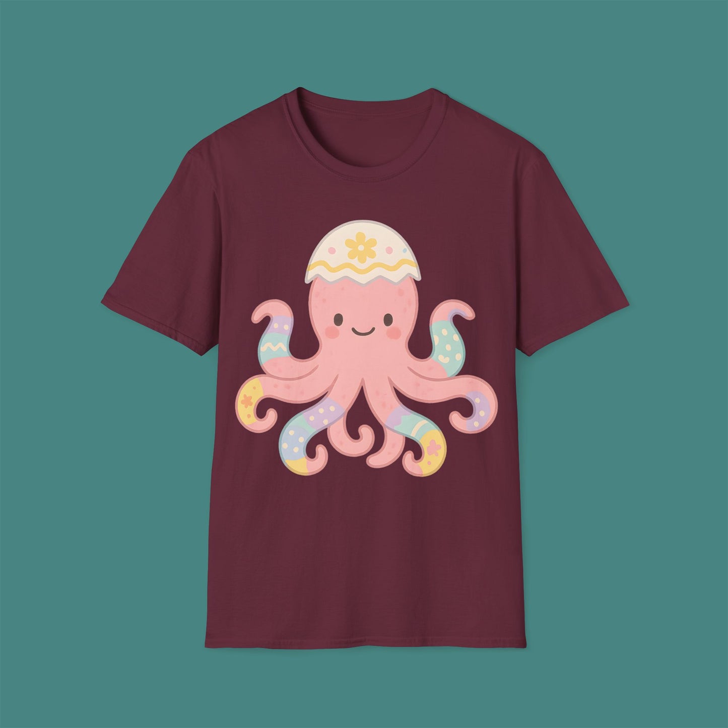 Easter Octopus Unisex T-Shirt