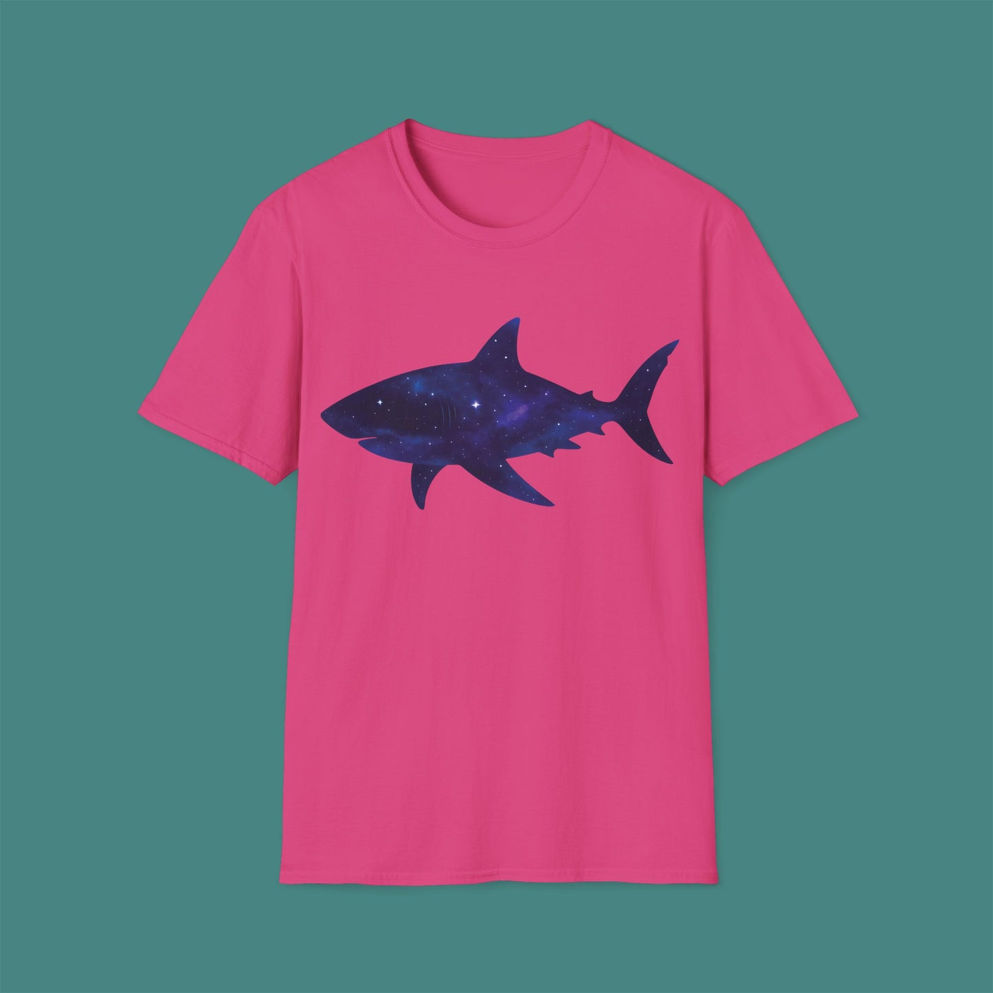 Cosmic Galaxy Shark Unisex T-Shirt
