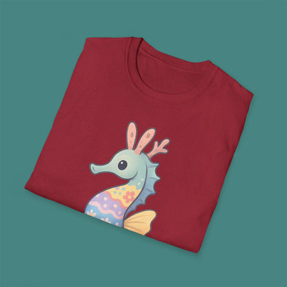 Easter Seahorse Unisex T-Shirt