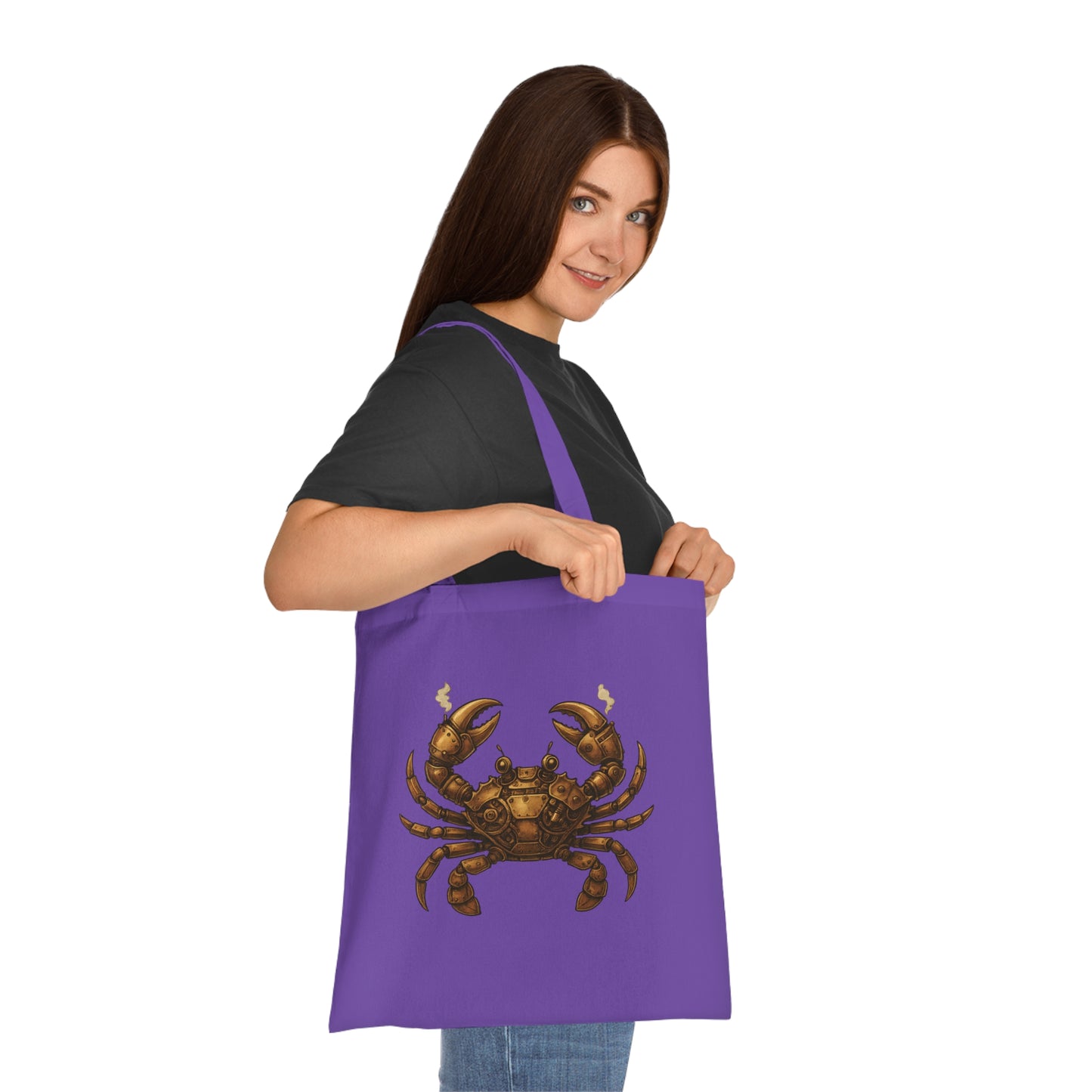Steampunk Mechanical Crab Tote Bag
