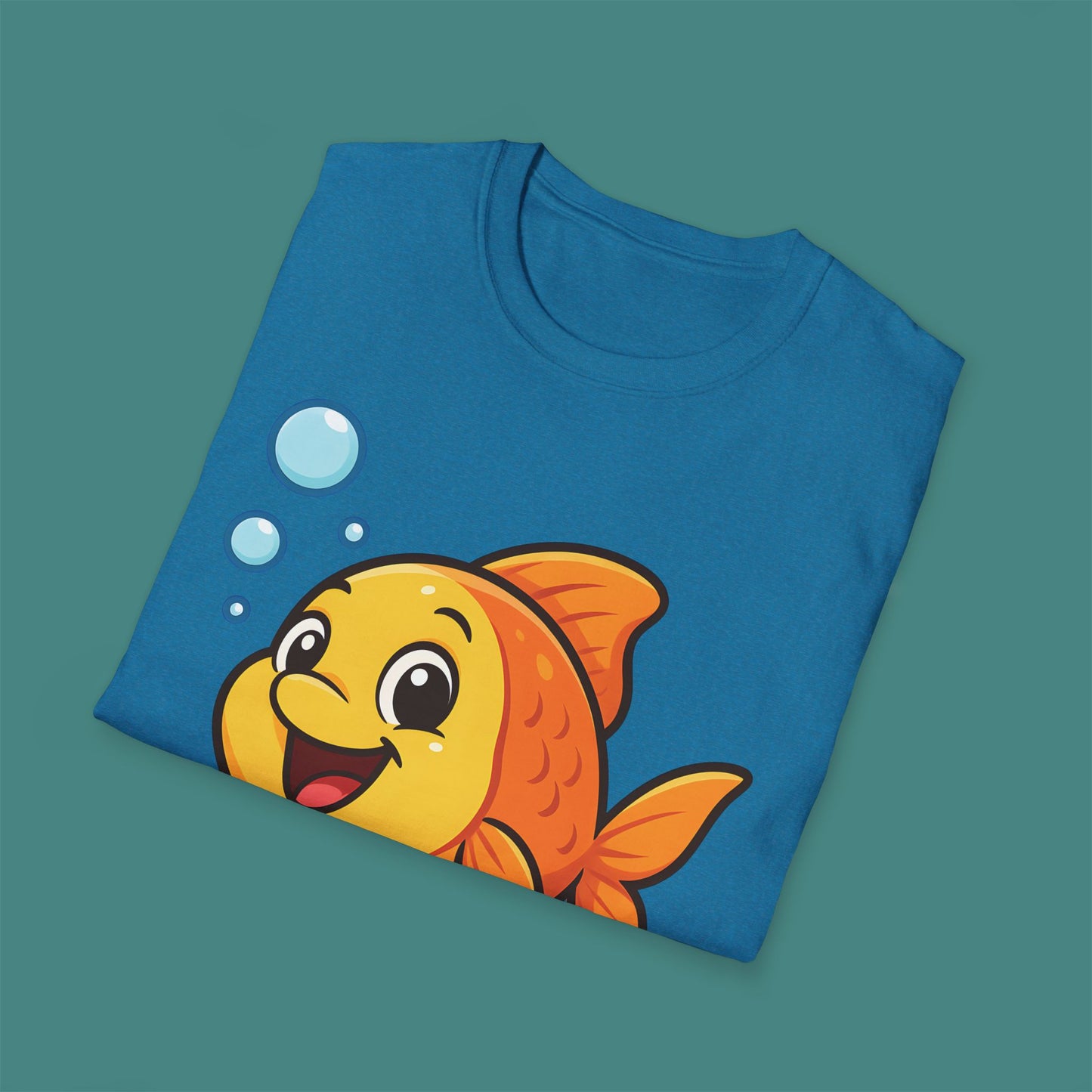 Cartoon Cute Fish Unisex T-Shirt