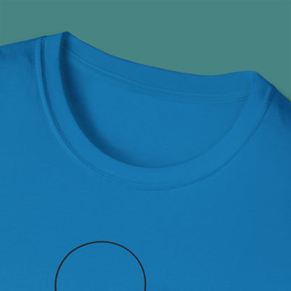 Minimalist Line Art Octopus Unisex T-Shirt
