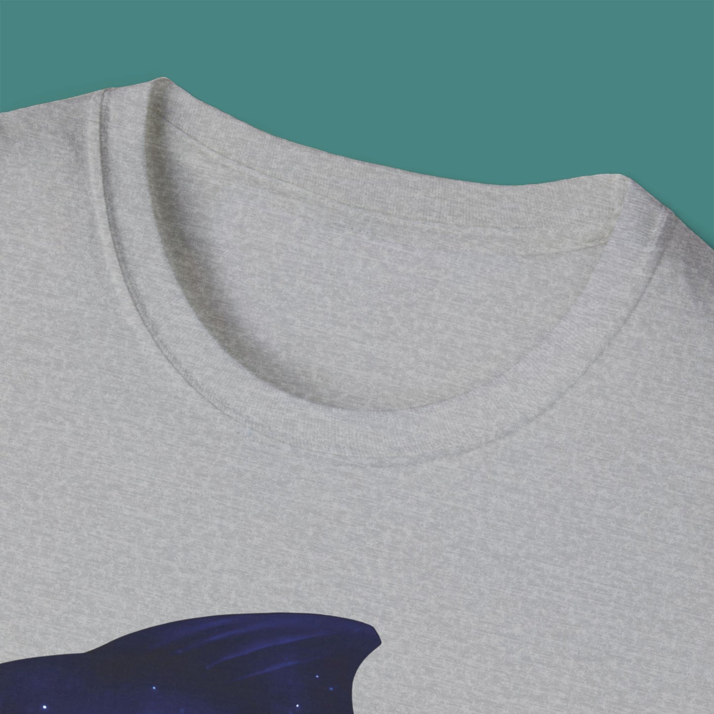 Cosmic Galaxy Fish Unisex T-Shirt