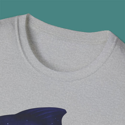 Cosmic Galaxy Fish Unisex T-Shirt