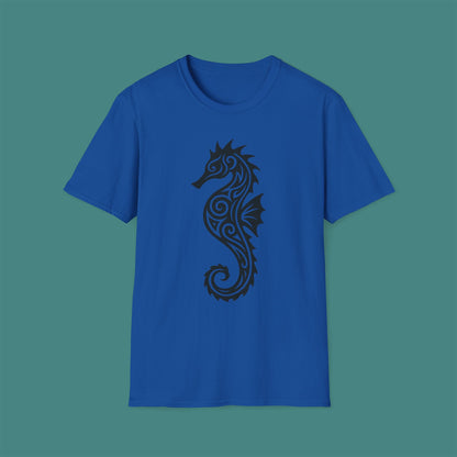Tribal Tattoo Seahorse Unisex T-Shirt