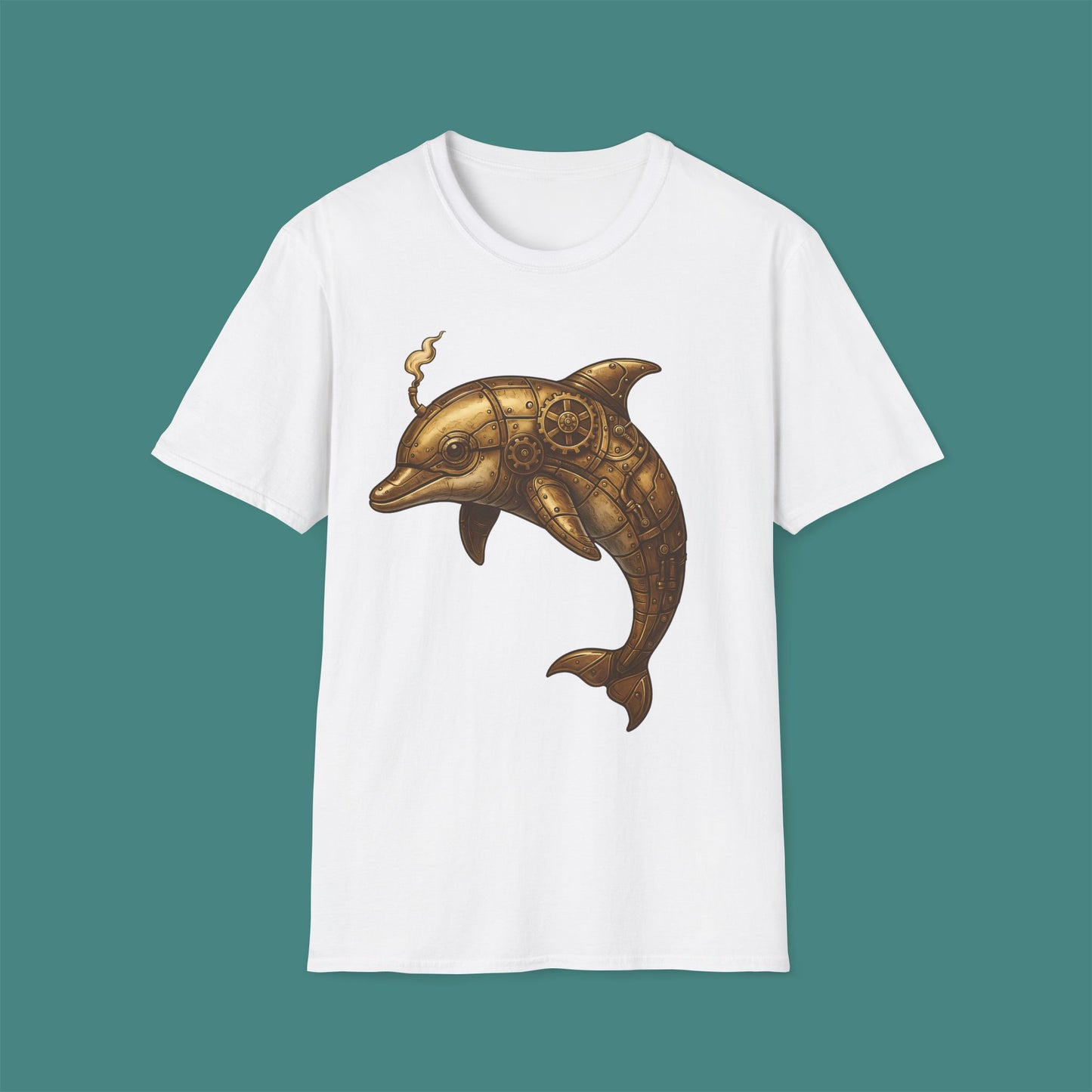 Steampunk Mechanical Dolphin Unisex T-Shirt