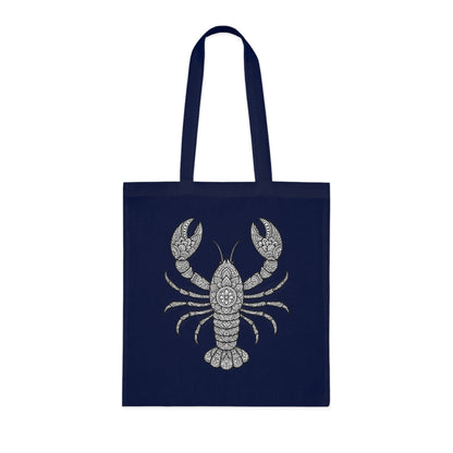 Intricate Mandala Lobster Tote Bag