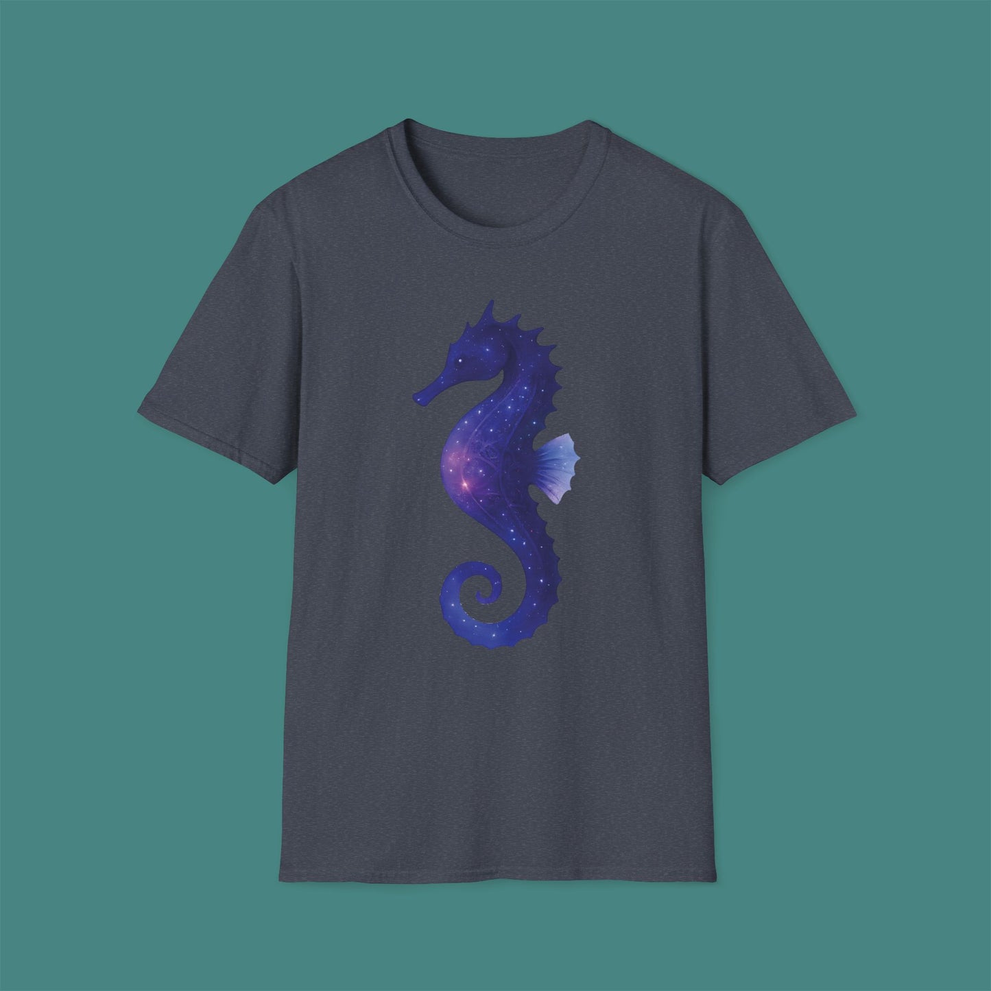 Cosmic Galaxy Seahorse Unisex T-Shirt
