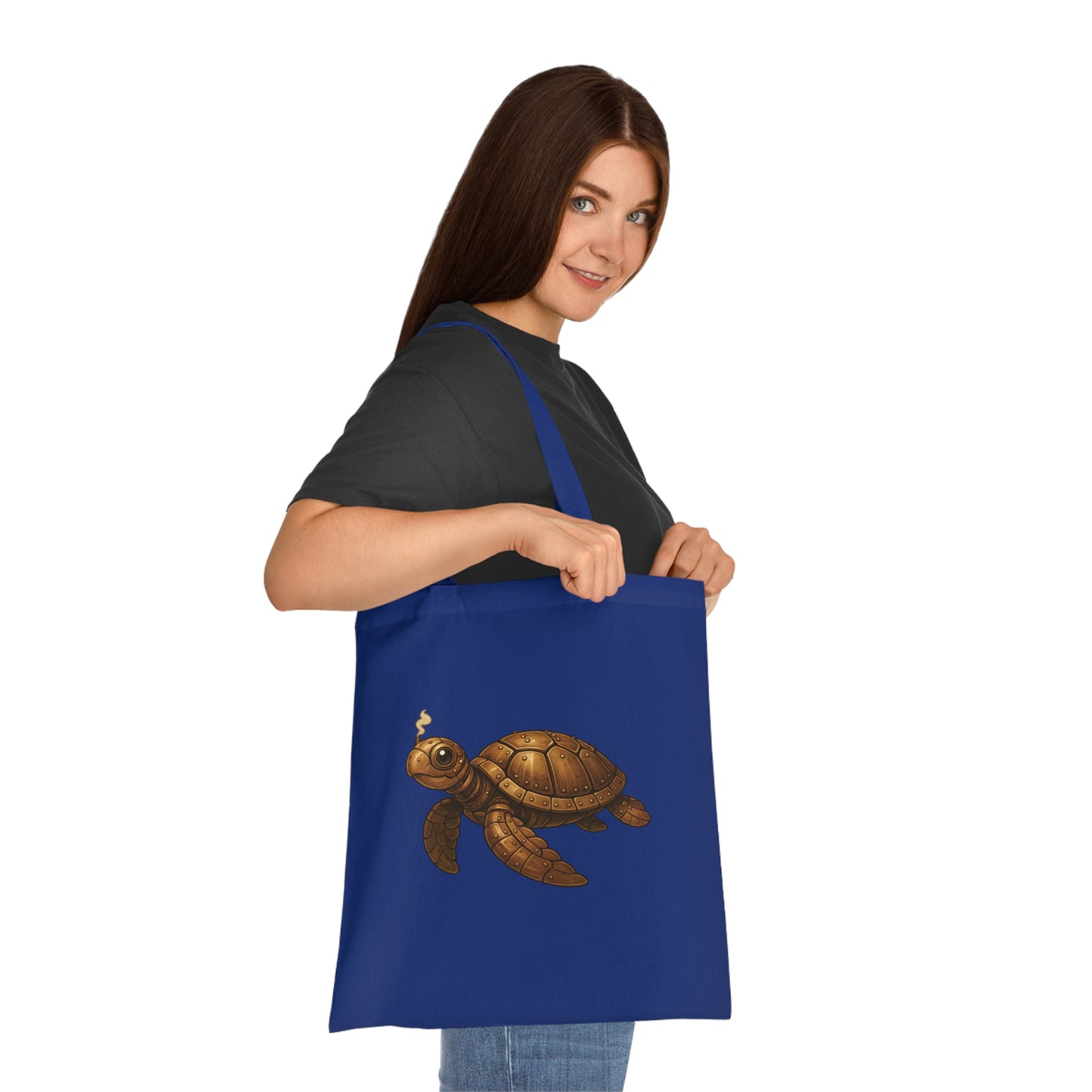 Steampunk Mechanical Turtle Tote Bag