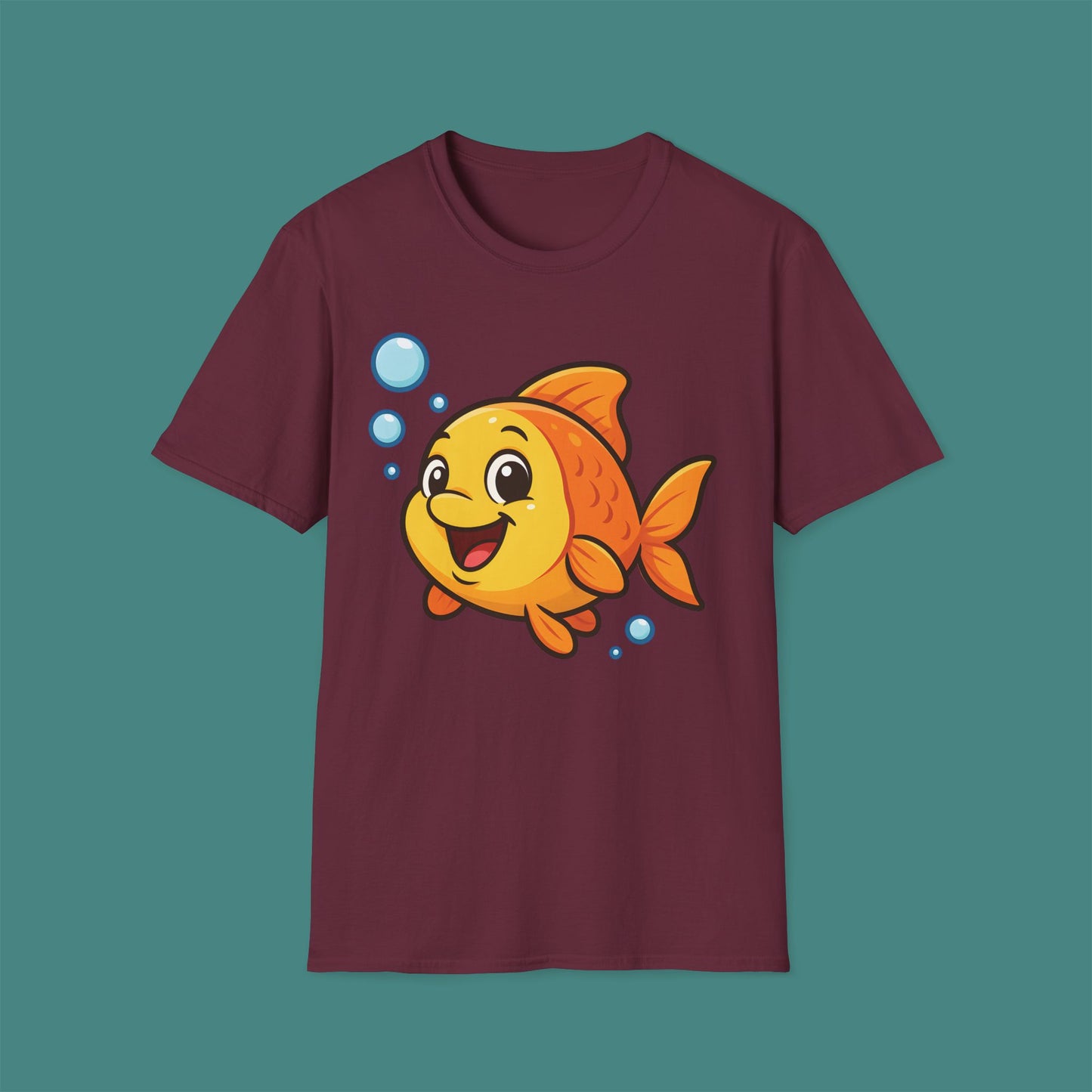 Cartoon Cute Fish Unisex T-Shirt