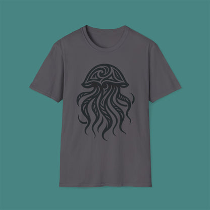Tribal Tattoo Jellyfish Unisex T-Shirt