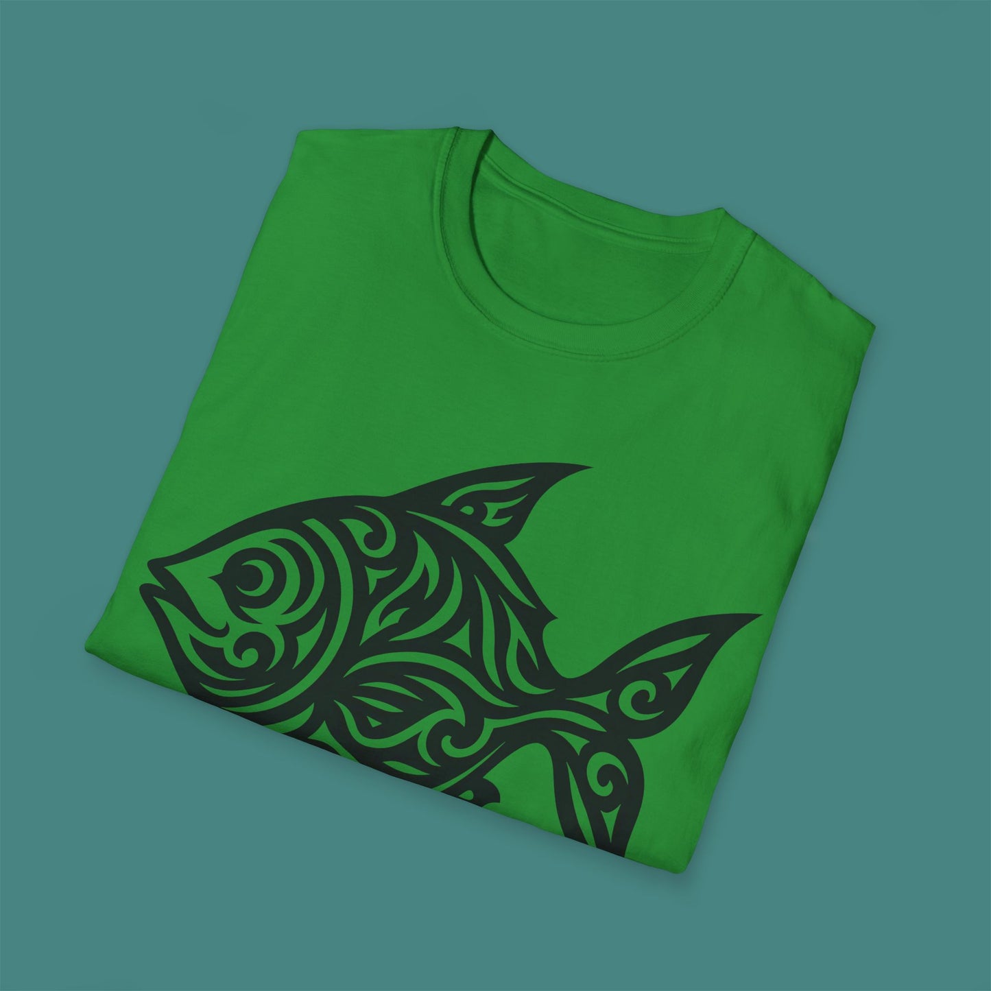Tribal Tattoo Fish Unisex T-Shirt
