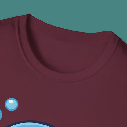 Cartoon Cute Dolphin Unisex T-Shirt