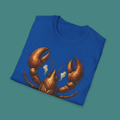 Steampunk Mechanical Lobster Unisex T-Shirt