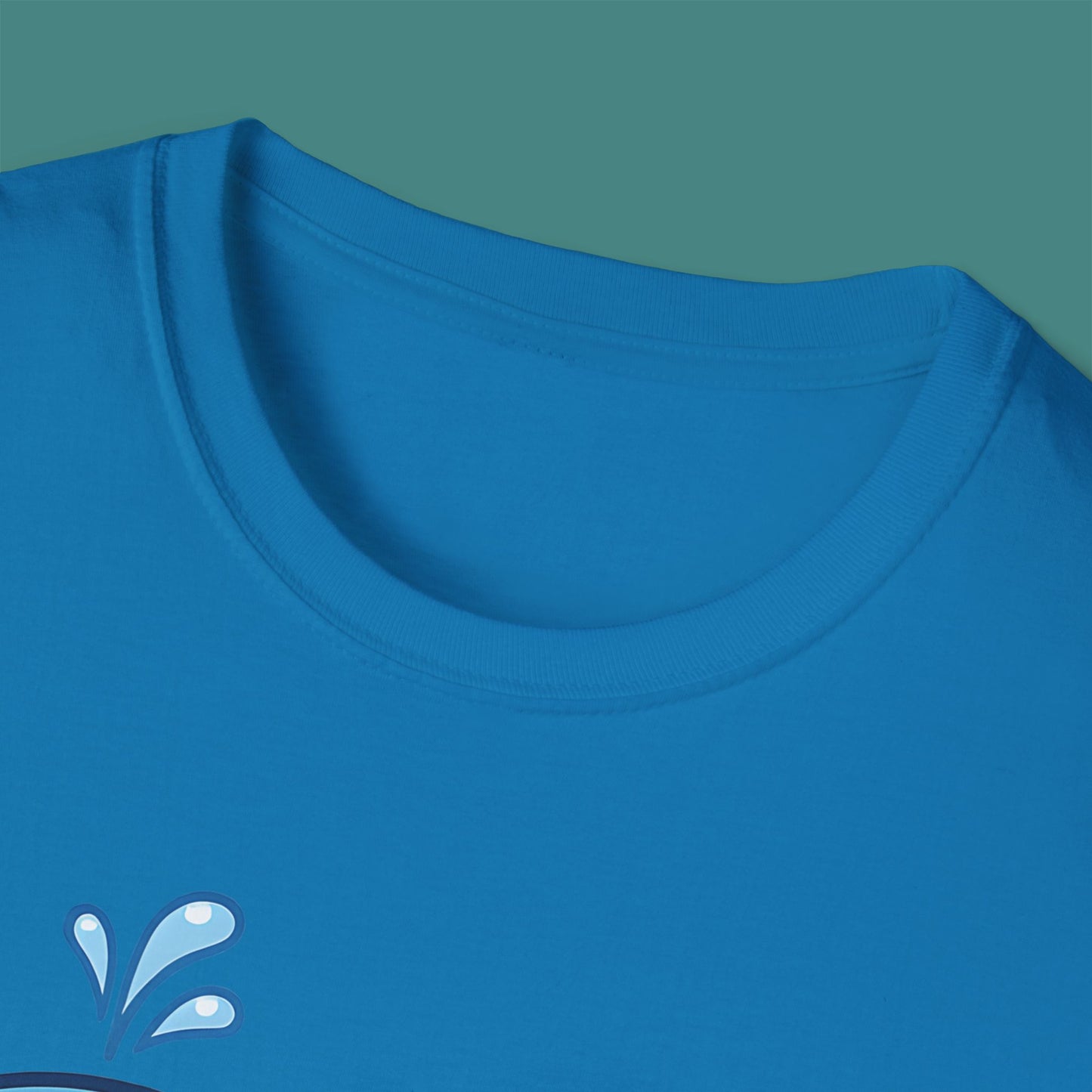 Cartoon Cute Whale Unisex T-Shirt