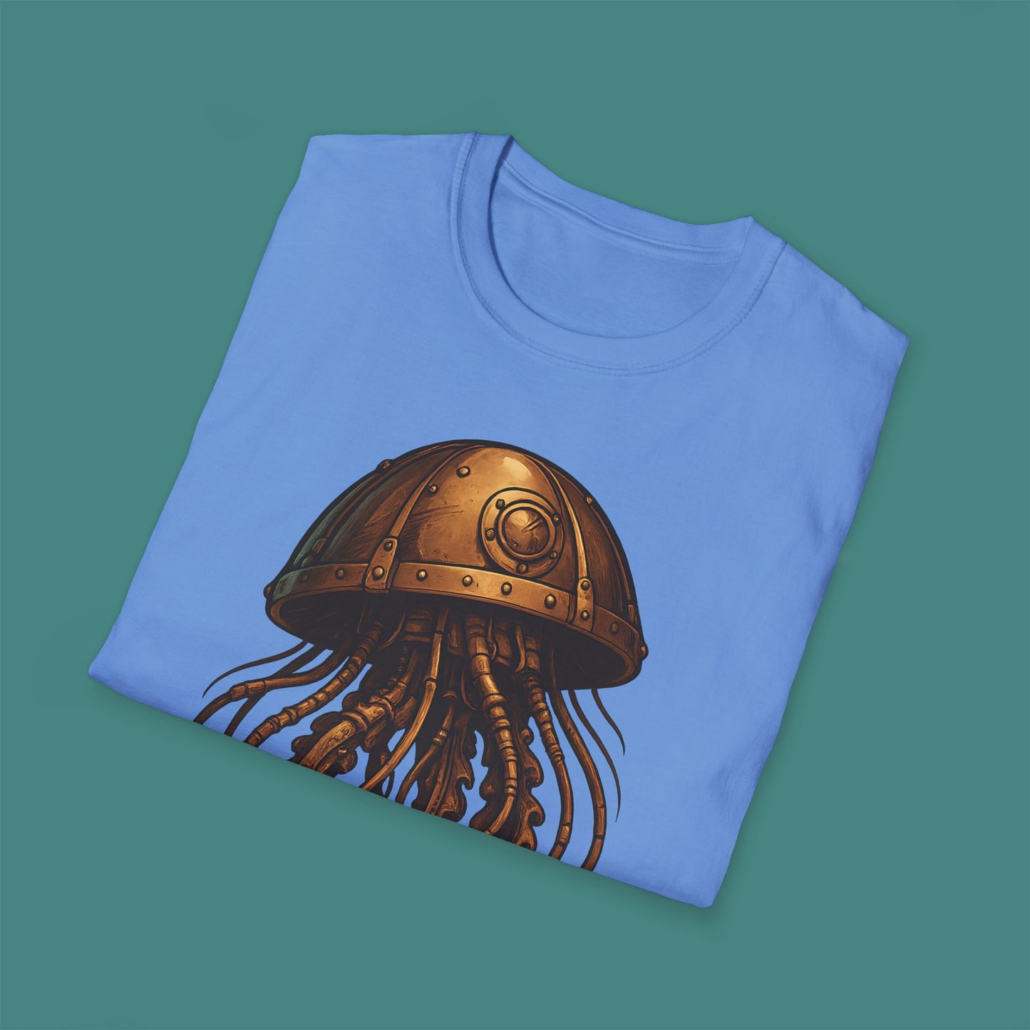 Steampunk Mechanical Jellyfish Unisex T-Shirt