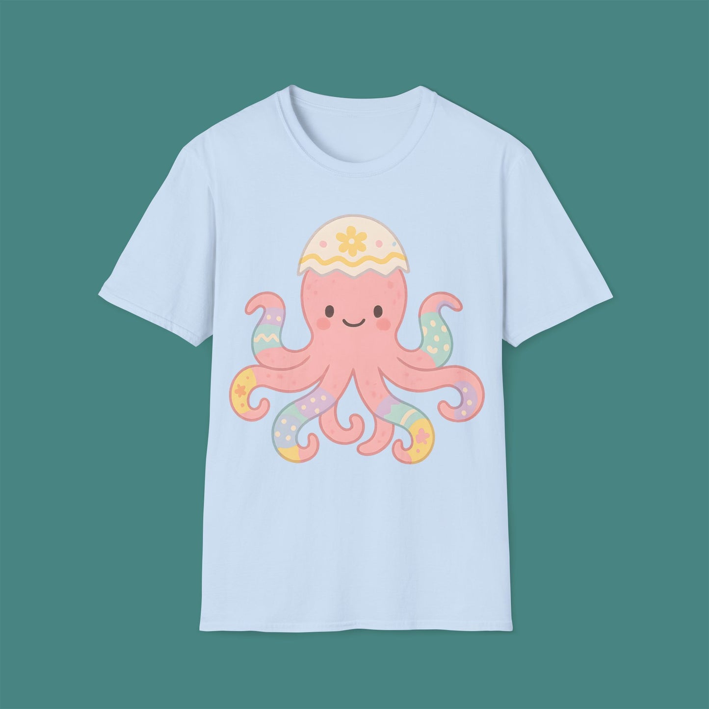 Easter Octopus Unisex T-Shirt