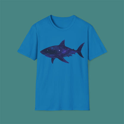 Cosmic Galaxy Shark Unisex T-Shirt