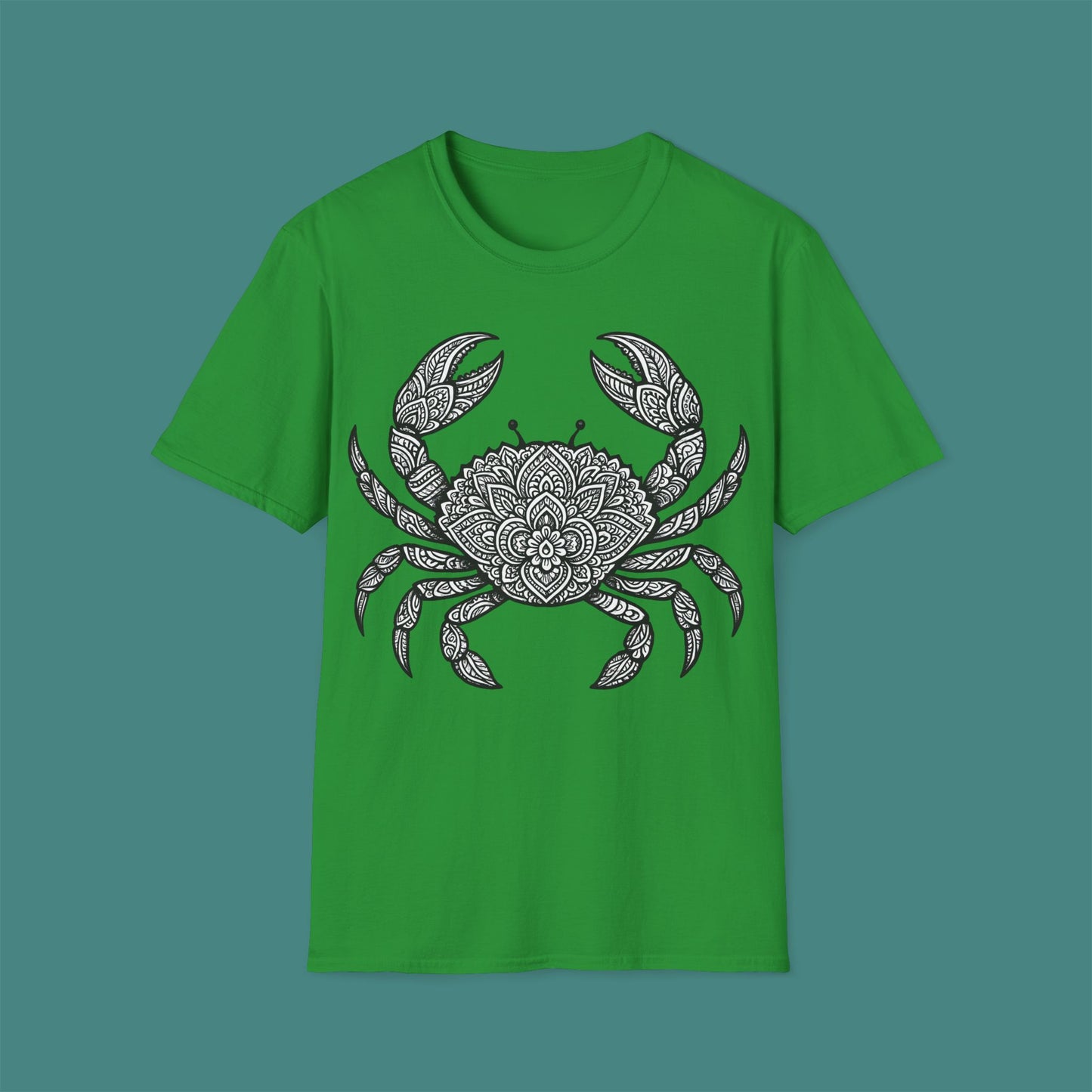 Intricate Mandala Crab Unisex T-Shirt