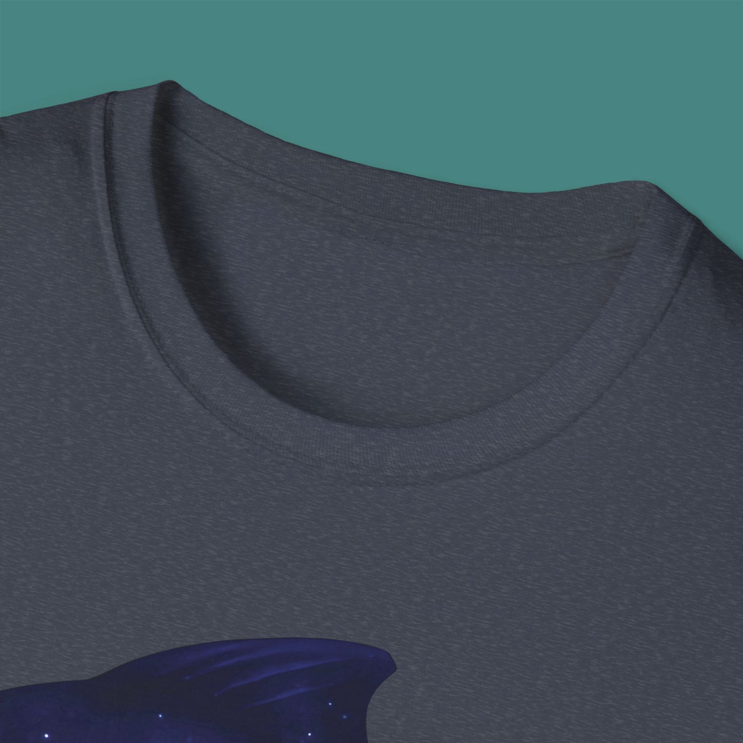 Cosmic Galaxy Fish Unisex T-Shirt