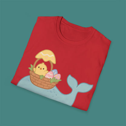 Easter Whale Unisex T-Shirt