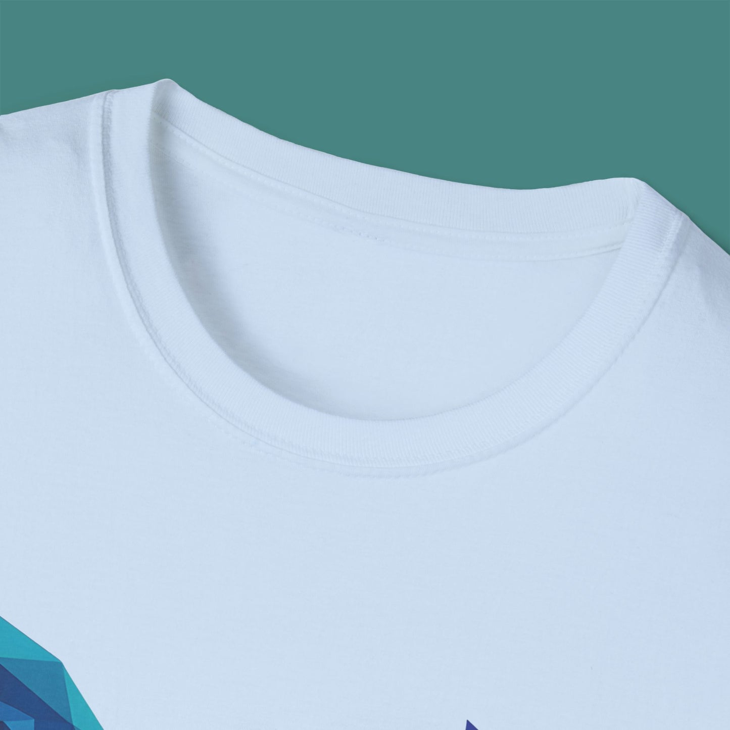 Geometric Polygon Whale Unisex T-Shirt