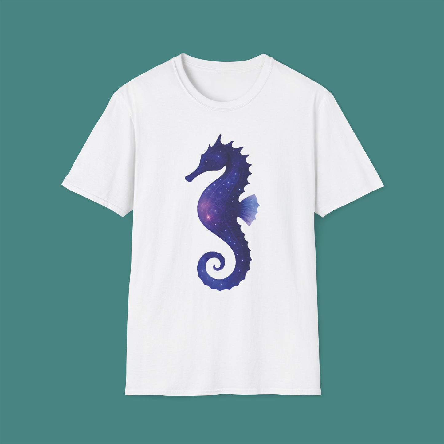 Cosmic Galaxy Seahorse Unisex T-Shirt