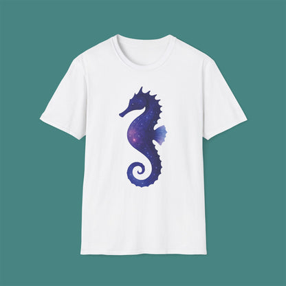 Cosmic Galaxy Seahorse Unisex T-Shirt
