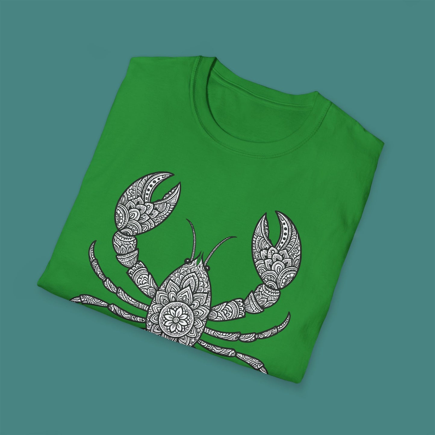 Intricate Mandala Lobster Unisex T-Shirt