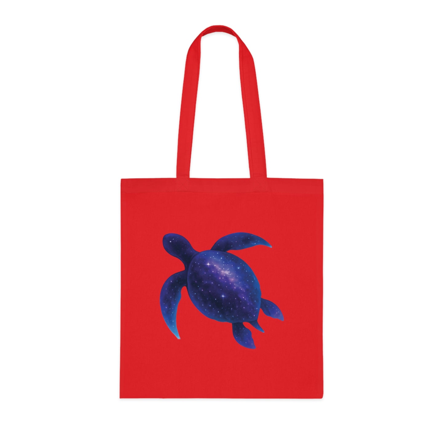 Cosmic Galaxy Turtle Tote Bag