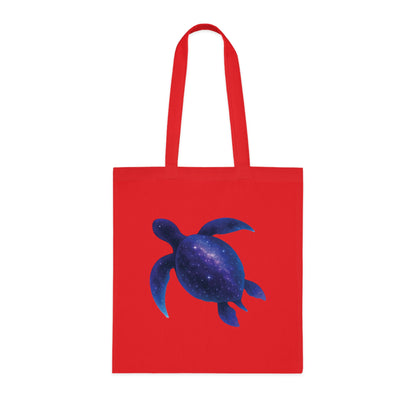 Cosmic Galaxy Turtle Tote Bag
