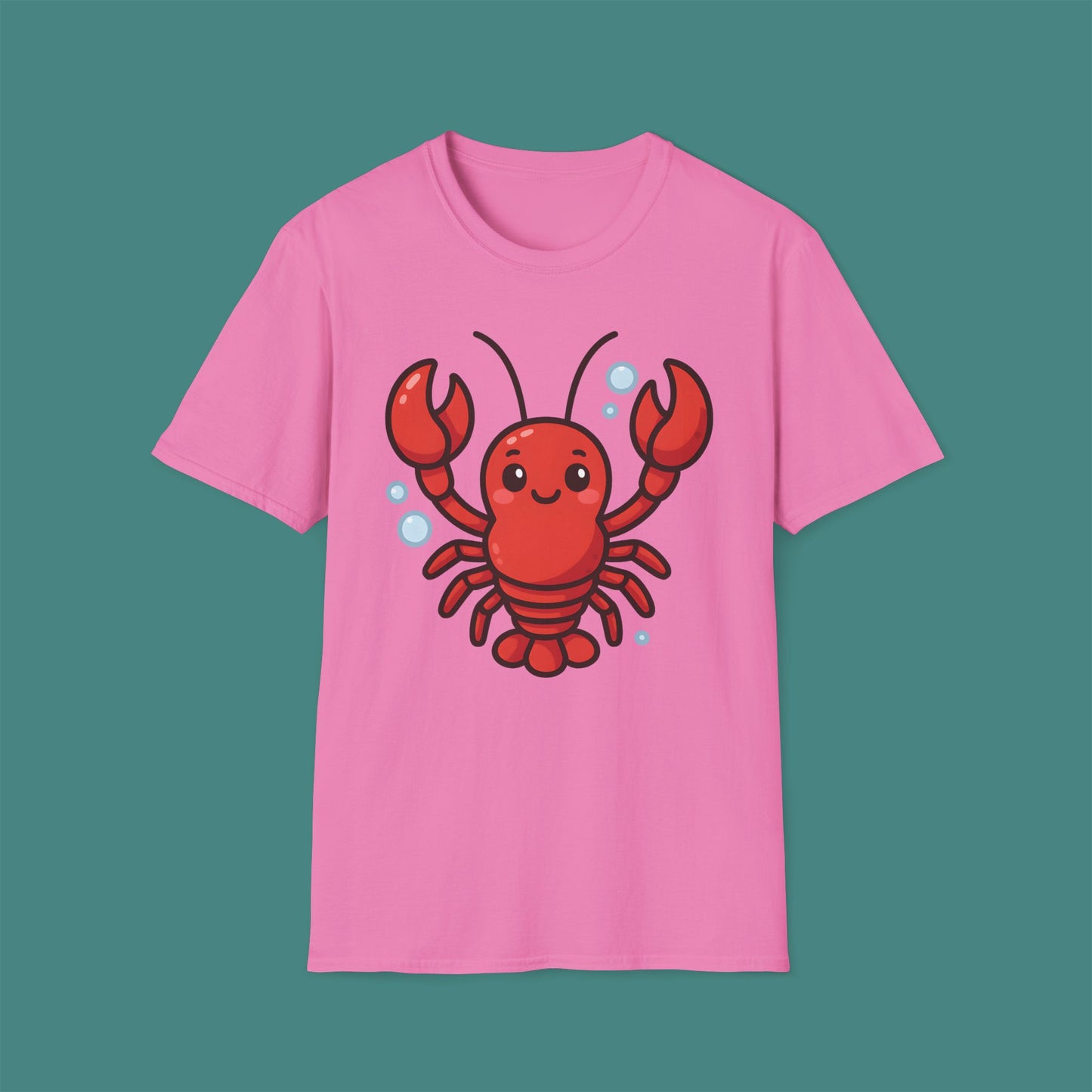 Cartoon Cute Lobster Unisex T-Shirt