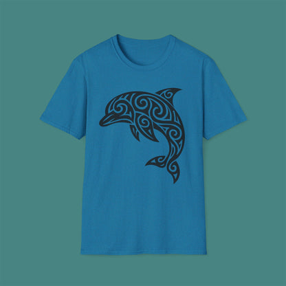 Tribal Tattoo Dolphin Unisex T-Shirt