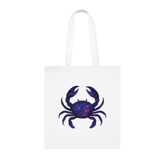 Cosmic Galaxy Crab Tote Bag