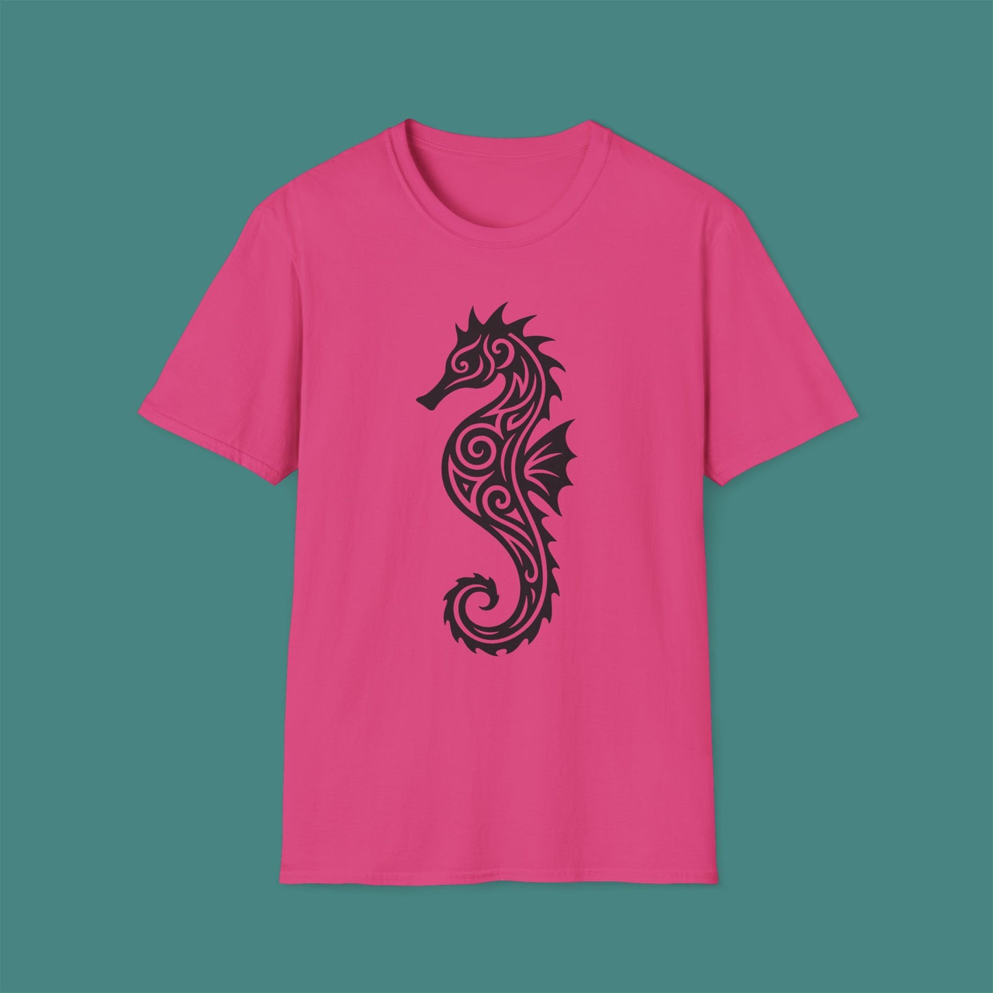 Tribal Tattoo Seahorse Unisex T-Shirt