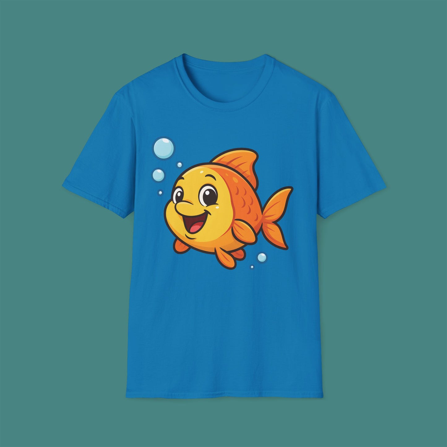 Cartoon Cute Fish Unisex T-Shirt